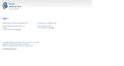 Desktop Screenshot of english.hotellerie.de